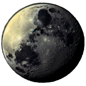 Enchanted Black Moon PNG Fkv