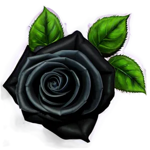 Enchanted Black Roses PNG 06212024 PNG
