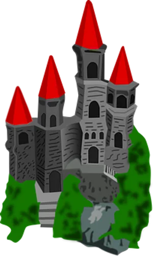 Enchanted Castle Illustration