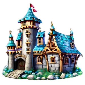 Enchanted Castle PNG Hfy30