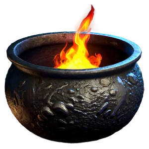 Enchanted Cauldron Png 05242024 PNG image