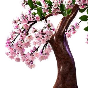 Enchanted Cherry Blossom Tree PNG Uej PNG