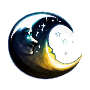 Enchanted Crescent Moon Png 93 PNG image