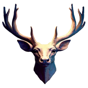 Enchanted Deer Head Fairy Tale Png 06212024 PNG image