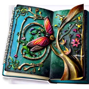 Enchanted Dream Book Png 05212024 PNG image