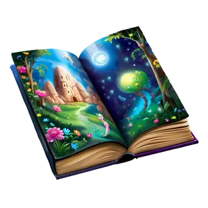 Enchanted Dream Book Png Uke PNG image
