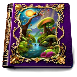 Enchanted Dream Book Png Wgr51 PNG image