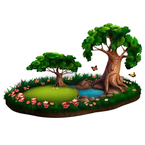 Enchanted Dream Forest Png 17 PNG image