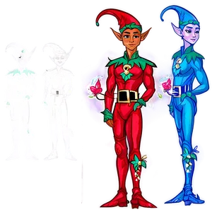 Enchanted Elf Character PNG 05232024