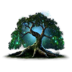 "enchanted Fairy Tree PNG" 48