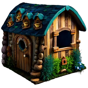 Enchanted Forest Bear House Png 76 PNG image