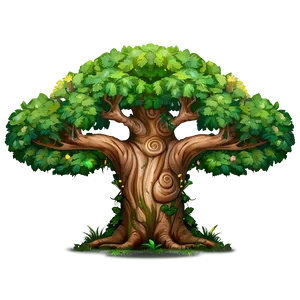 Enchanted Forest Big Tree PNG 49 PNG