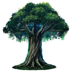 Enchanted Forest Big Tree PNG Uac93 PNG