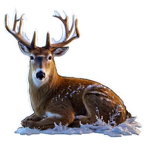 Enchanted Forest Buck Png Hfr97 PNG image