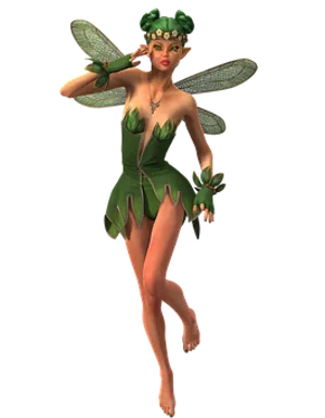 Enchanted Forest Fairy Illustration
