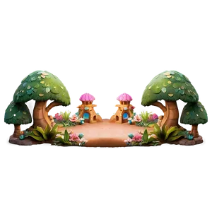 Enchanted Forest Mirage PNG Dxm