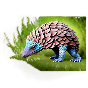 Enchanted Forest Pangolin PNG Duy57 PNG
