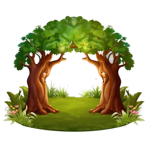 Enchanted Forest Scene Png 15 PNG image