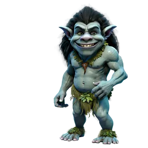 Enchanted Forest Troll PNG Ckj82