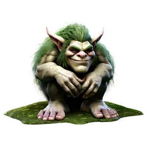 Enchanted Forest Troll PNG Kqg