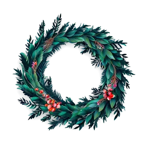Enchanted Forest Wreath PNG 63