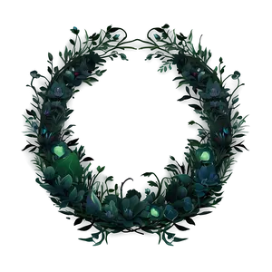 Enchanted Forest Wreath PNG Cpg