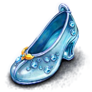 Enchanted Glass Slipper Png 66 PNG image