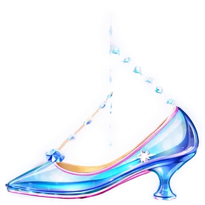 Enchanted Glass Slipper Png 8 PNG image