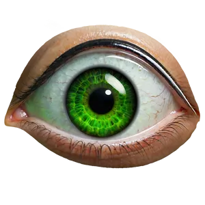 Enchanted Green Eye PNG 51