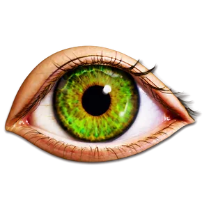 Enchanted Green Eye PNG Wsh