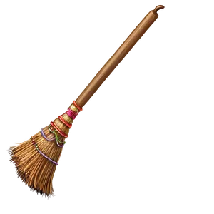 Enchanted Hocus Pocus Broom PNG Bqo