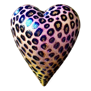Enchanted Leopard Heart PNG 68