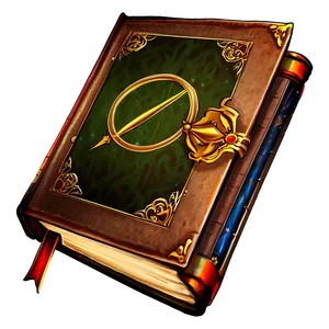 Enchanted Magical Spellbook PNG Kbn