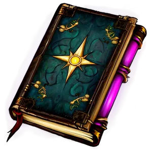 Enchanted Magical Spellbook PNG Ofr80 PNG
