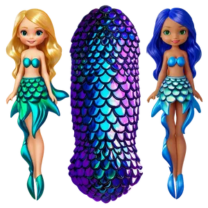 Enchanted Mermaid Scales Png 95 PNG image