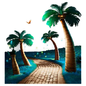 Enchanted Palmera Pathway Png 28 PNG image