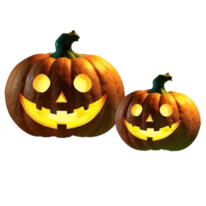 Enchanted Pumpkin Face PNG Bqf12 PNG