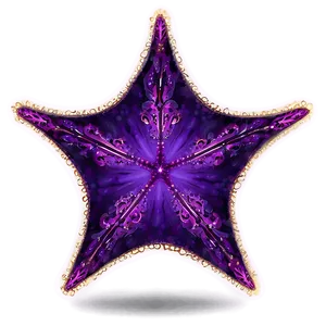 Enchanted Purple Star PNG Kho