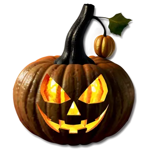 Enchanted Scary Pumpkin PNG 06292024 PNG