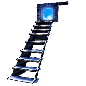 Enchanted Stairway To Heaven Png 06252024 PNG image