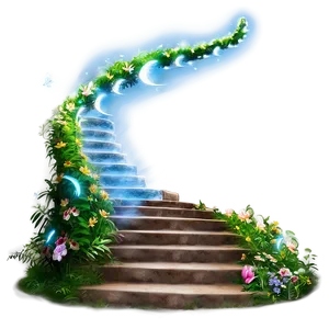 Enchanted Stairway To Heaven Png Efx96 PNG image