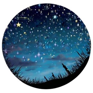 Enchanted Starry Sky PNG 06252024