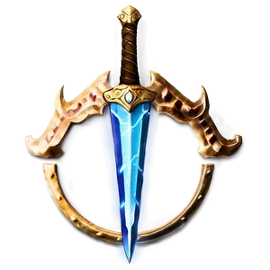 Enchanted Sword And Shield PNG Ymf9