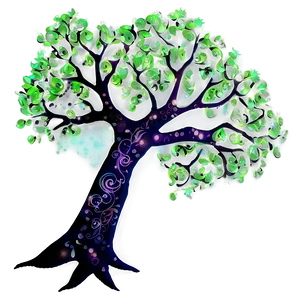 Enchanted Tree Design PNG 06122024