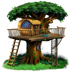 Enchanted Tree House Png 88 PNG image