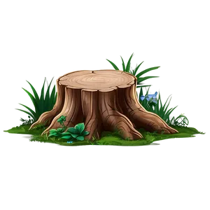 Enchanted Tree Stump PNG 98 PNG