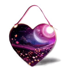 Enchanted Valentine's Day Moonlight PNG Rhm PNG