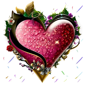 Enchanted Valentine's Day Moonlight Png Rjj68 PNG image