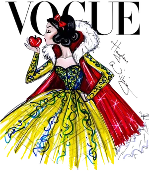 Enchanted Vogue Snow White PNG image