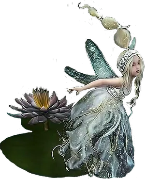 Enchanted Water Lily Fairy